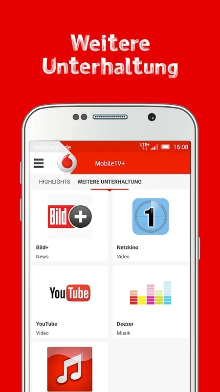 Vodafone MobileTV for Android - Stream Over 30 TV Channels