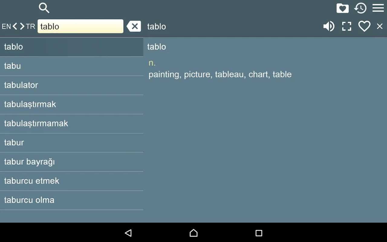 EN-TR Dictionary for Android: Enhance Your Language Skills