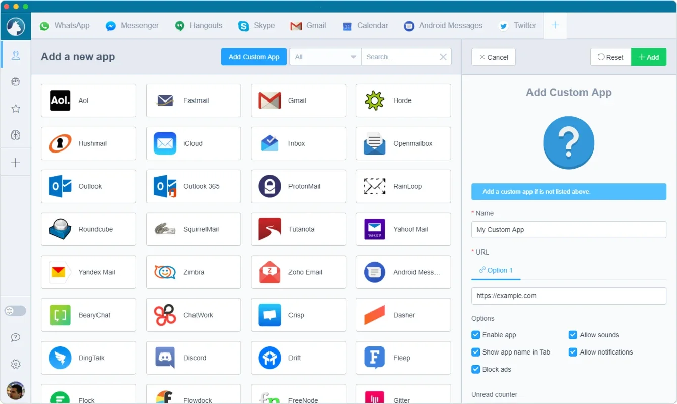 Rambox for Windows - Streamline Your Tool Organization