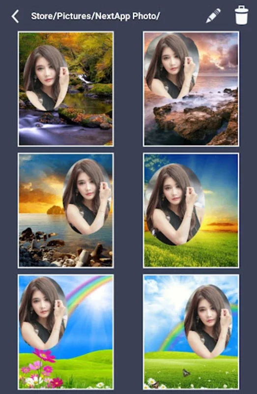 Nature Photo Frames for Android: Enhance Photos with Nature