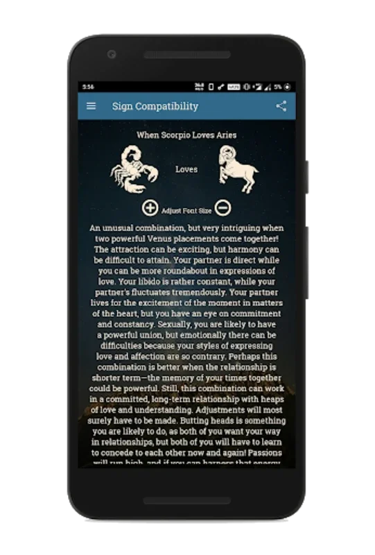 Scorpio Horoscope for Android - Insights and Readings