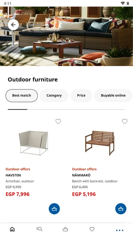 IKEA Egypt for Android - Explore and Shop Furniture