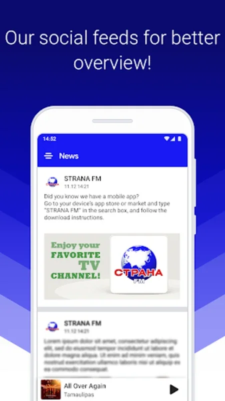 Strana FM for Android - Immersive Russian Radio