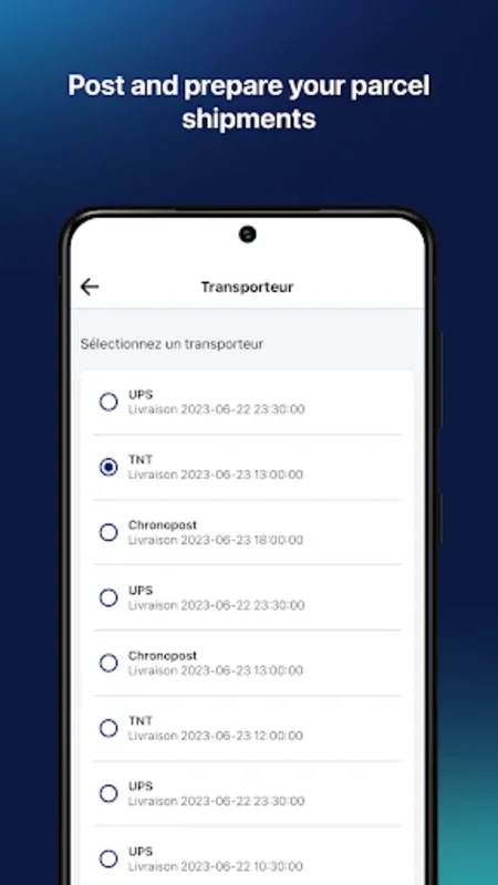 Sezaam for Android - Streamline Parcel Delivery