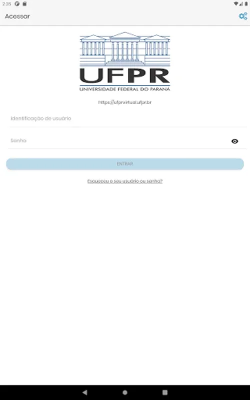 UFPR Virtual for Android: Immersive Virtual Experiences