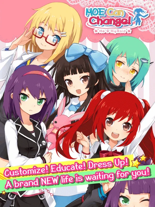 MOE Can Change! for Android - Create Your Unique Anime Companion