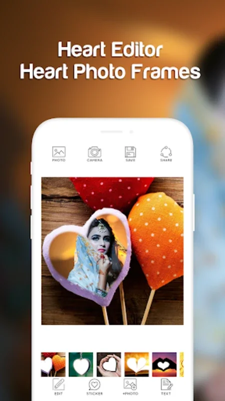 Heart Photo Frames for Android: Add Charm to Your Photos