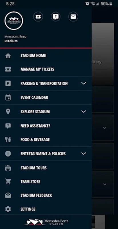 Mercedes-Benz Stadium for Android: Enhancing Event Experiences