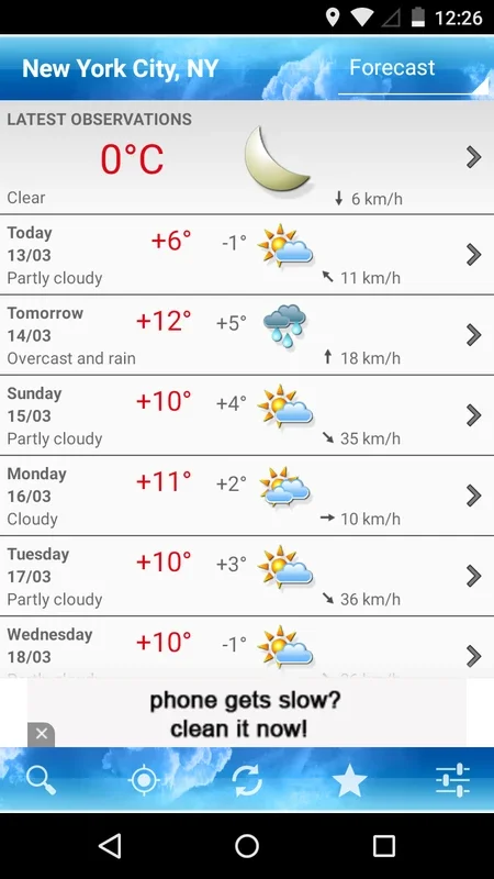 ForecaWeather for Android - Accurate Weather Insights