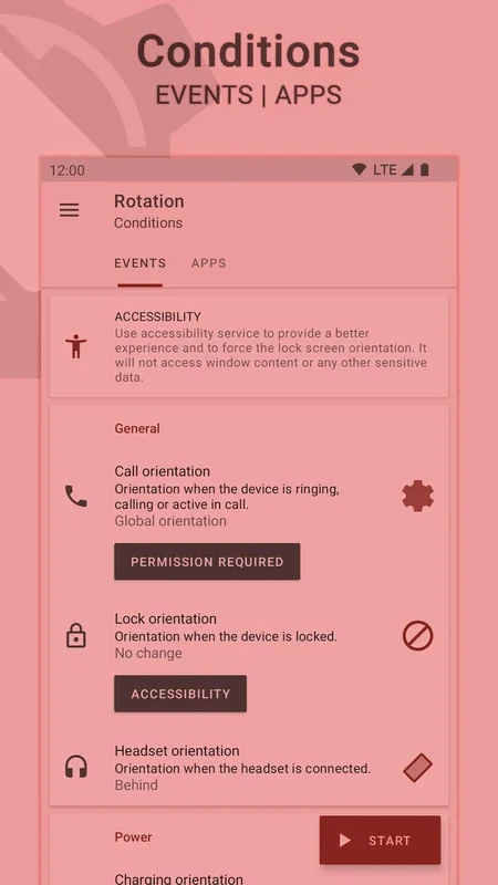 Rotation - Orientation Manager for Android: Customize Screen Rotation