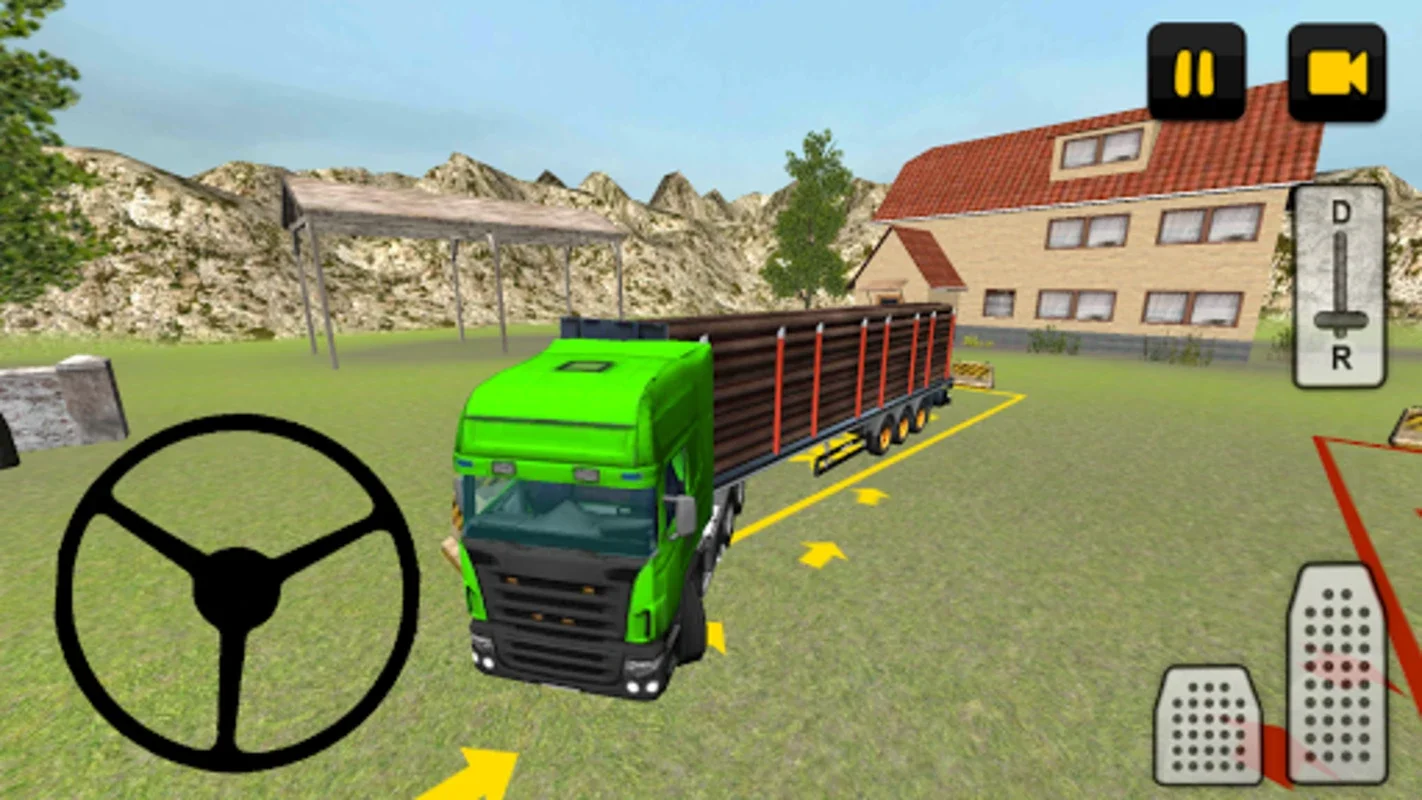 Log Truck Driver 3D for Android - Realistic Driving Sim