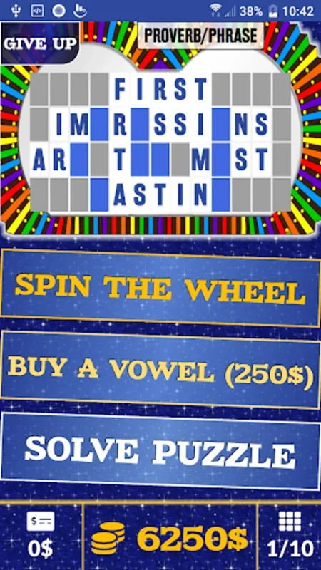 Fortune Wheel for Android: Engaging Puzzle Challenges