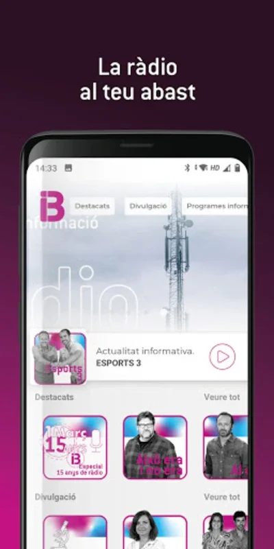 IB3 for Android - Stream Live TV and Radio