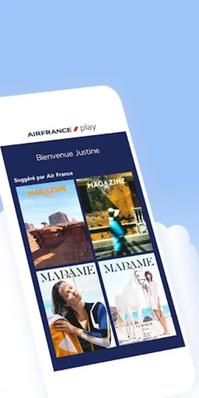 Air France Play for Android - In - Flight Entertainment and Reading