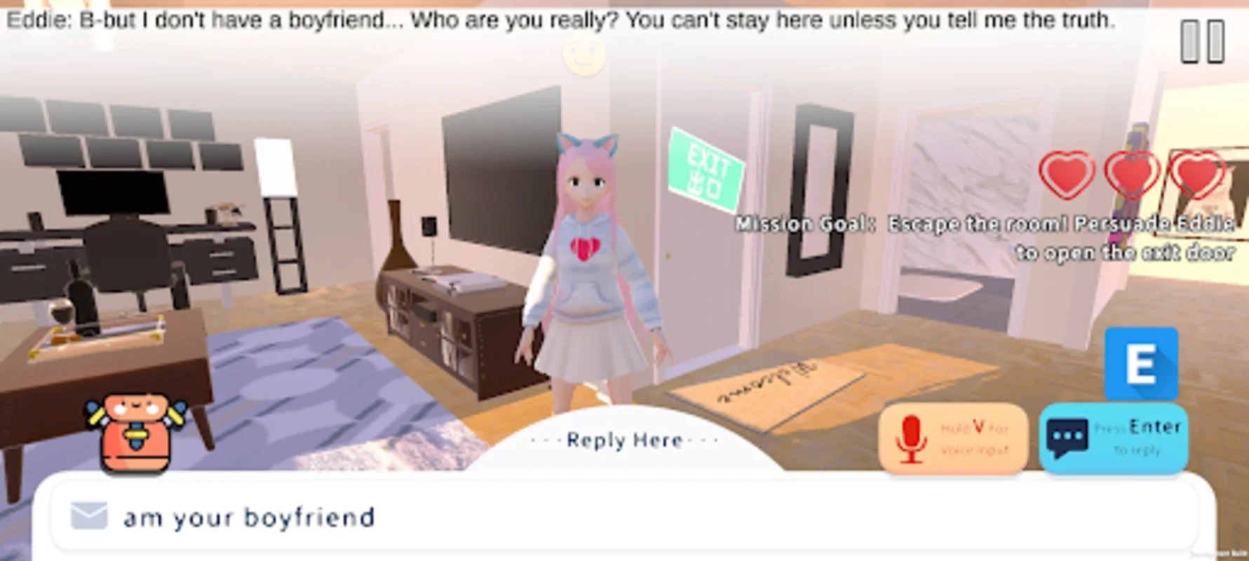 Yandere AI Virtual Girlfriend for Android: AI - Powered Virtual Girlfriend Experience