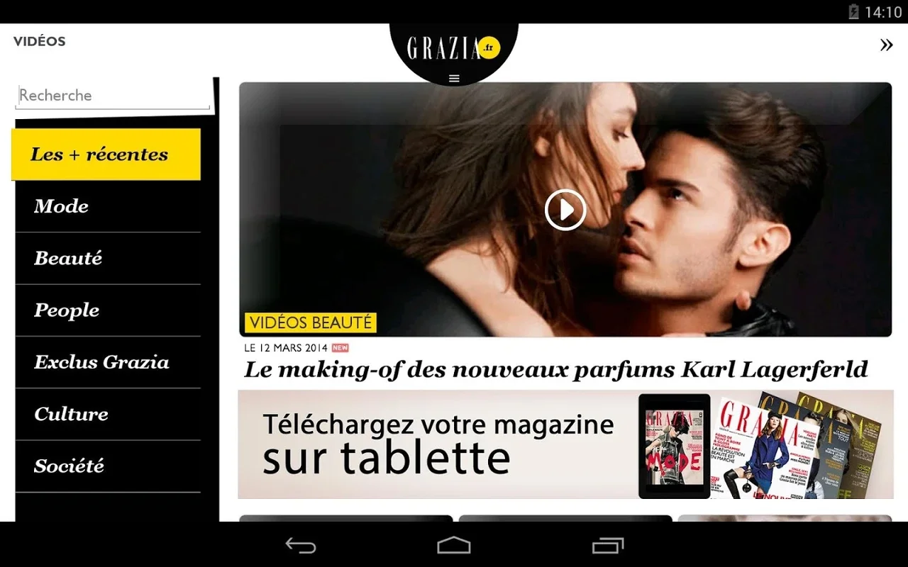 Grazia.fr for Android - Your Fashion & Lifestyle Guide