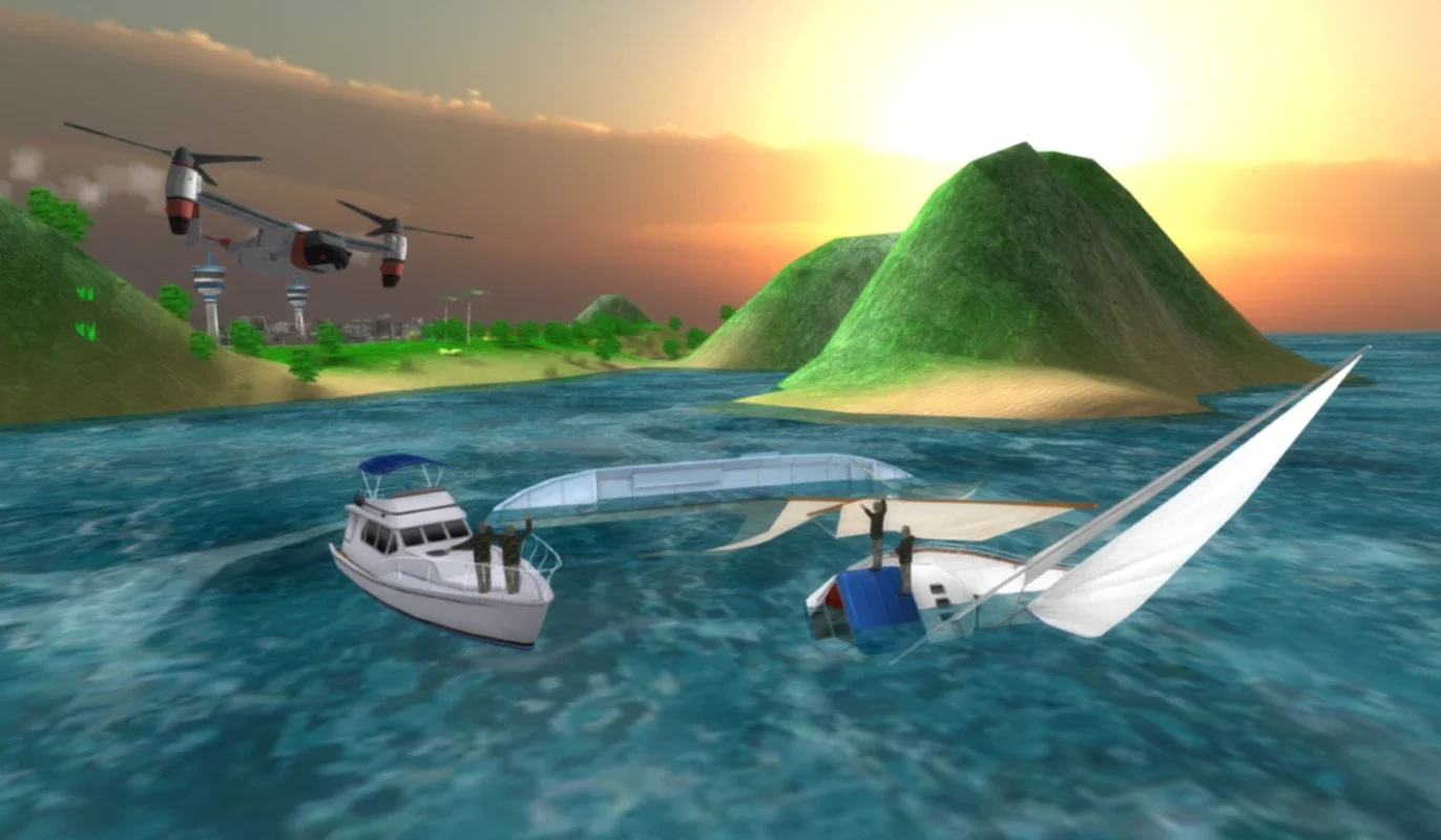 Airplane Helicopter Pilot 3D for Android - Realistic Rescue Simulator