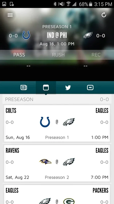 Eagles for Android - Ultimate Fan Experience