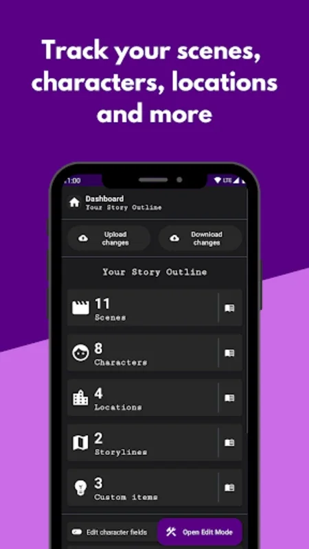 Pluot | story writing planner for Android - No Downloading Required