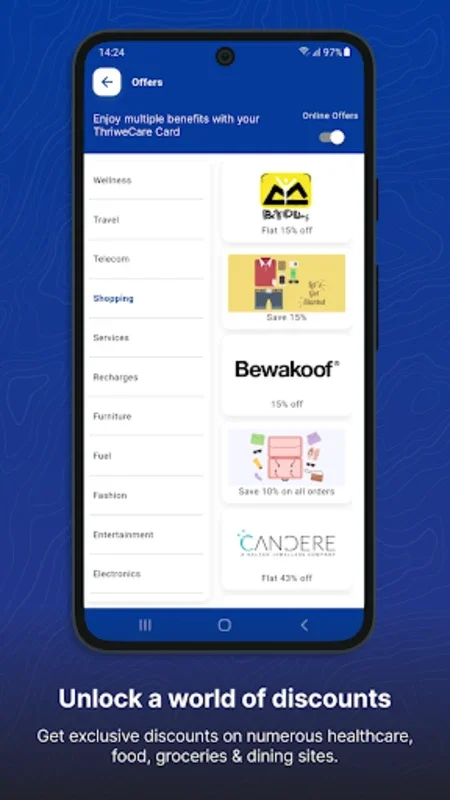 ThriweCare for Android: Comprehensive Health Management