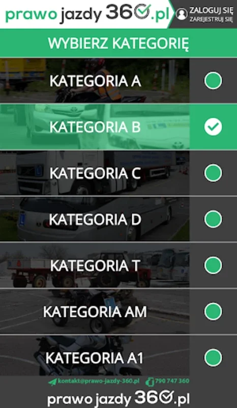 Testy na Prawo Jazdy 360 for Android: Ace Polish Driving Exams