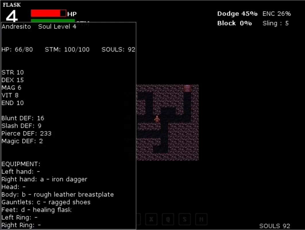 Rogue's Souls for Windows - A Dark Souls-Inspired Roguelike