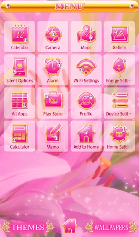 Pink Lilies Theme for Android - Enhance Your Device