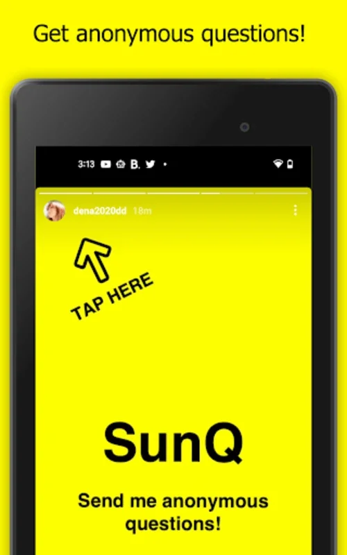 SunQ for Android - Elevate Social Media with Anonymity