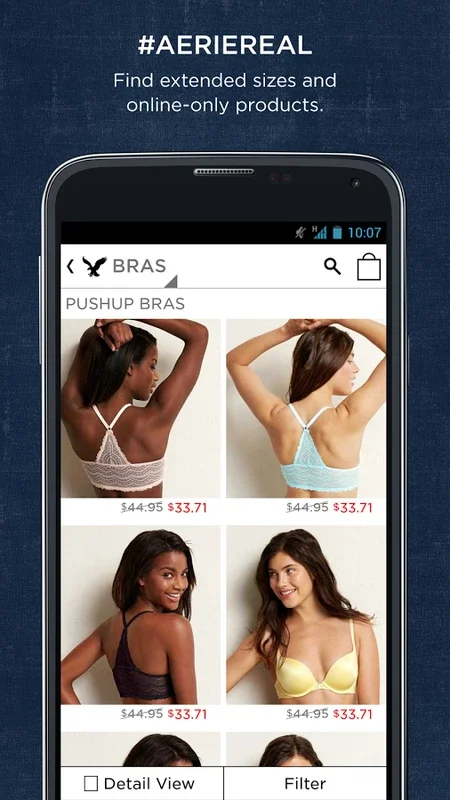 AEO | Aerie for Android - Seamless Shopping App