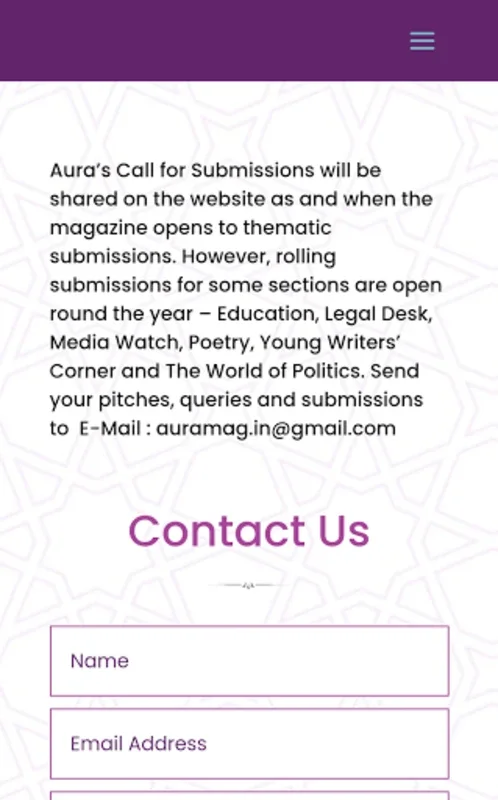 Aura e-Magazine for Android: Empowering Women's Leadership