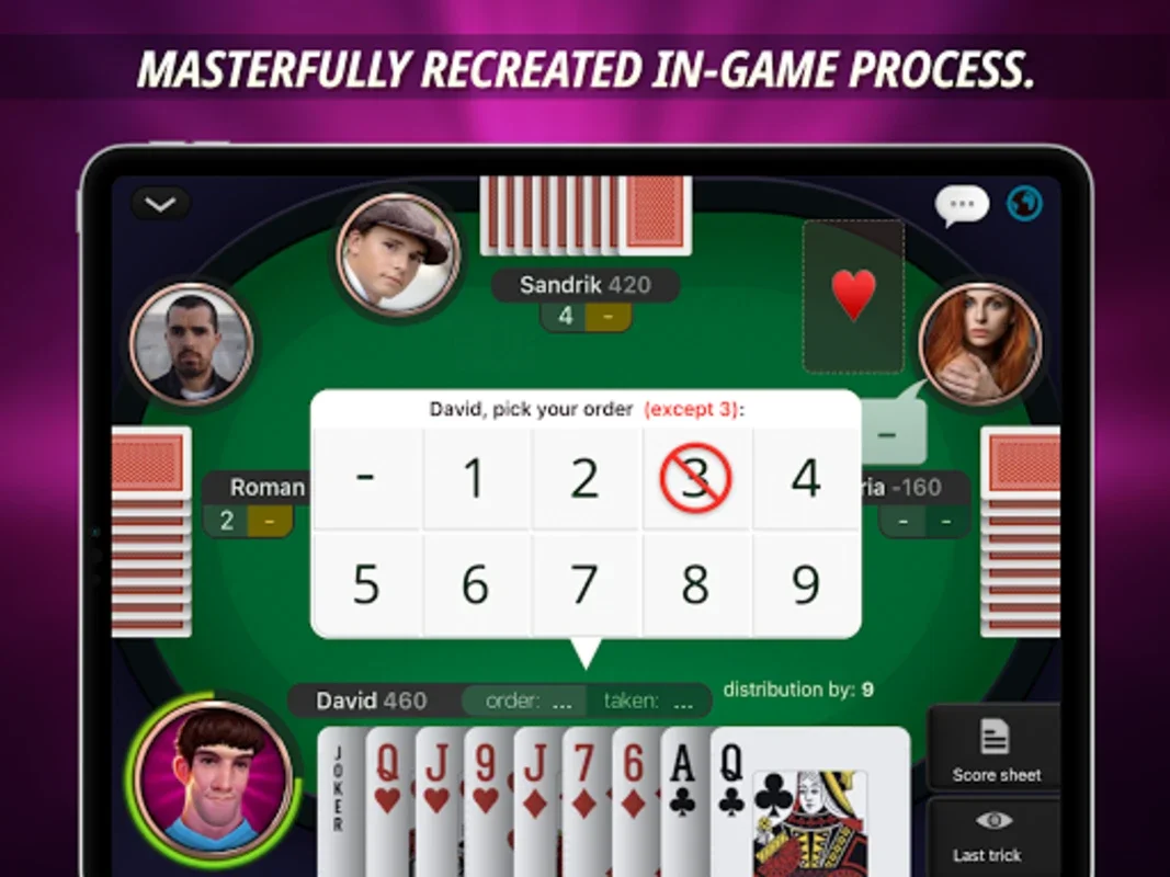 Joker for Android - Compete Online with Custom Rules