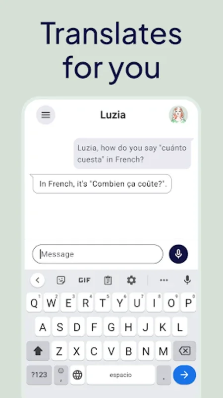 Luzia: Your AI Assistant for Android - Personalized Assistance