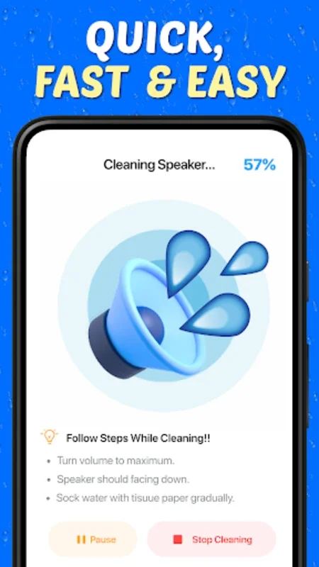 Speaker Cleaner Remove Water for Android - Restore Sound in Seconds