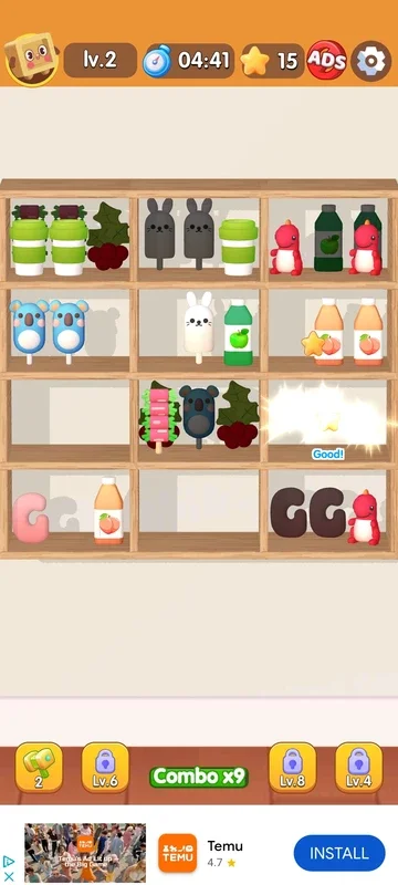 Goods Sort for Android - Sort Items and Score Points