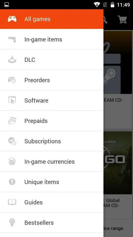 G2A Marketplace for Android - Affordable PC Games Galore