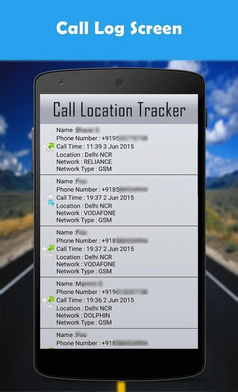 Mobile Number Call Tracker for Android - No Downloading Required