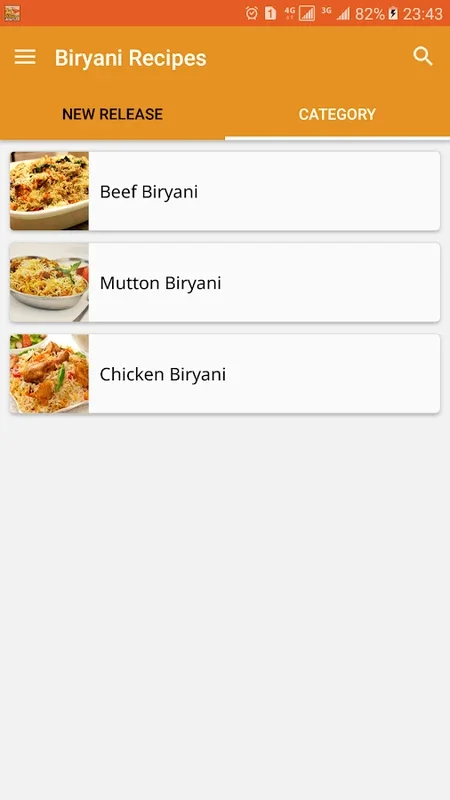 Remote Control for Android - Master Biryani Cooking