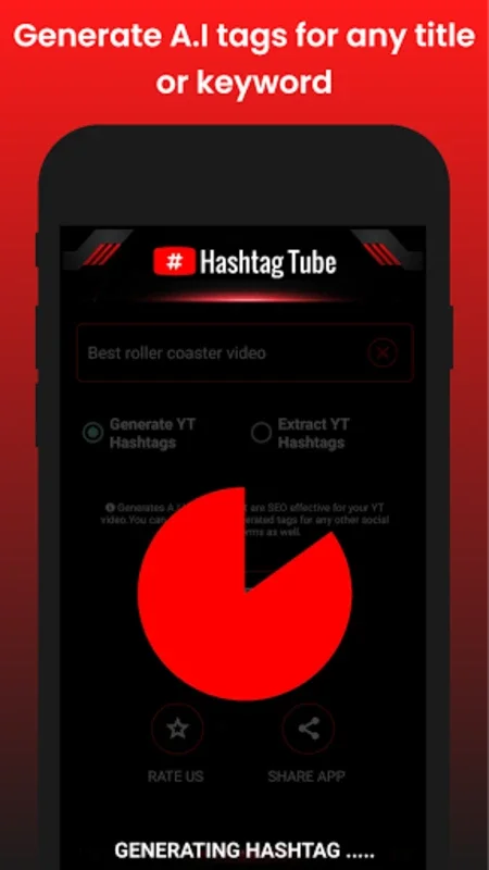 Hashtag Tube for Android - Boost Your Video SEO