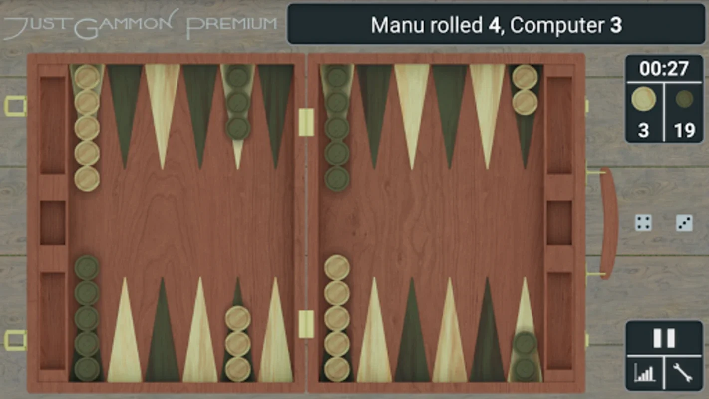 Backgammon Game - JustGammon for Android: Engaging Play