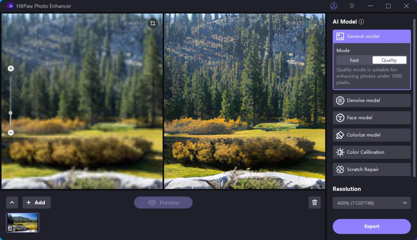 HitPaw Photo Enhancer for Mac - Enhance Photos with AI