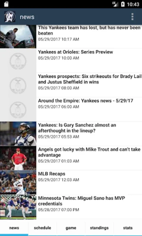 New York Baseball for Android: Your All - Access Yankees Fan App