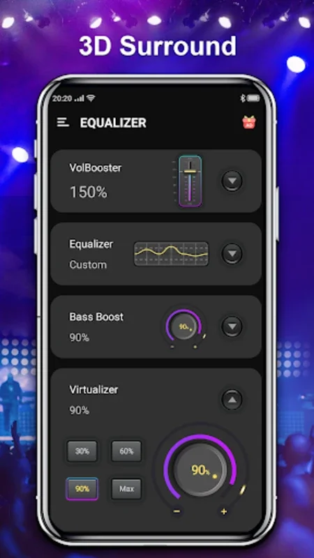 Equalizer & Volume Boost for Android - Customize Your Audio