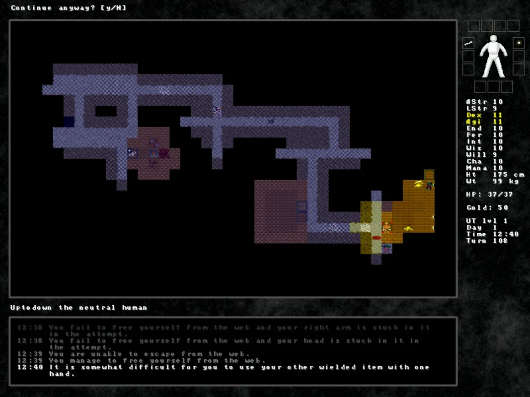 Iter Vehemens ad Necem: IVAN for Mac - A Challenging Roguelike