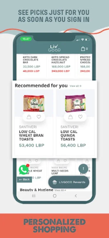 LivGood for Android - A Platform for Organic and Eco - Friendly Shopping