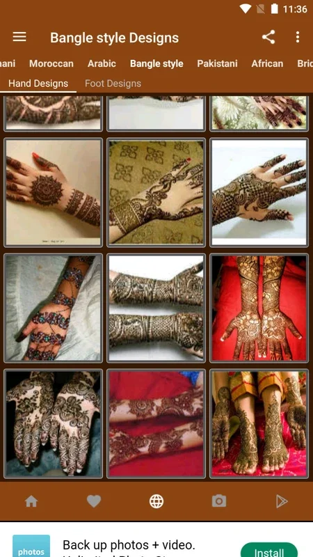 Mehndi Designs for Android - Explore Diverse Designs