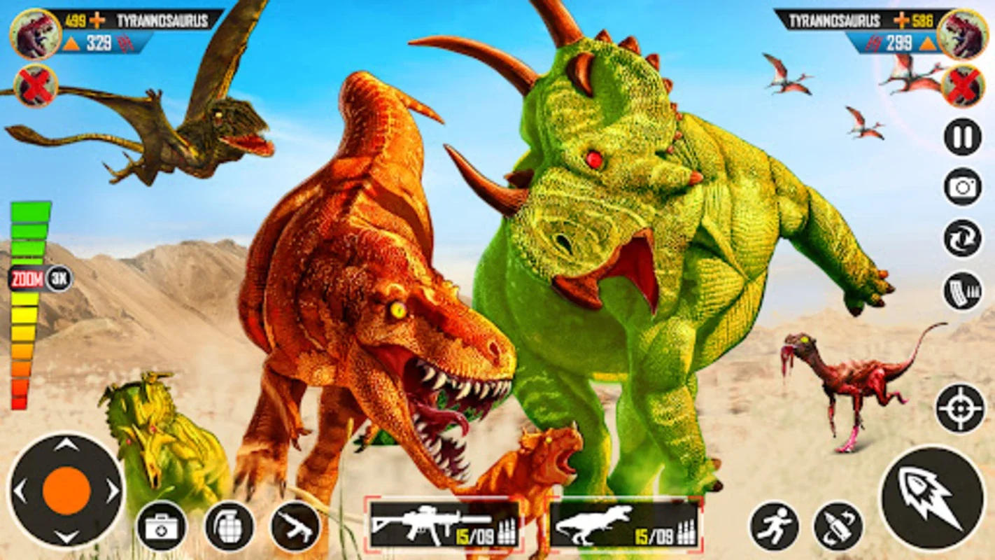 Wild Dinosaur Hunting Attack for Android - Hunt Prehistoric Creatures