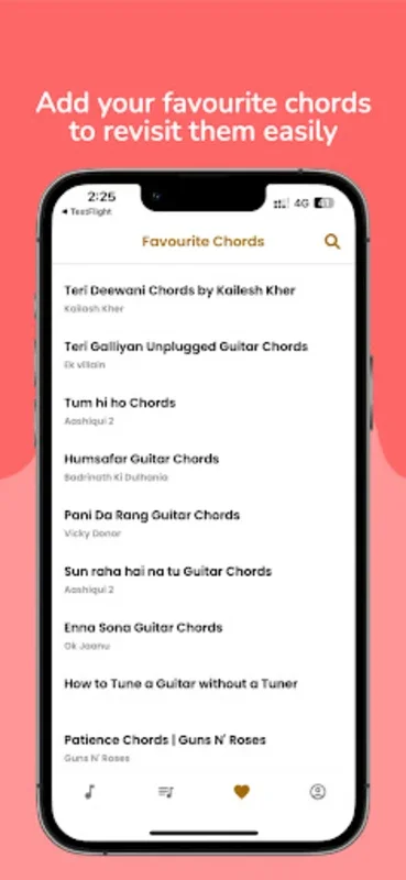 Bollywood Songs Guitar Chords for Android - Learn with Ease