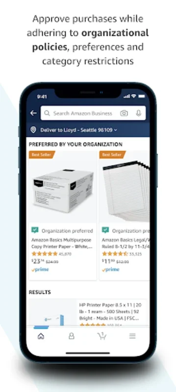 Amazon Business for Android - Manage Business Purchases Easily