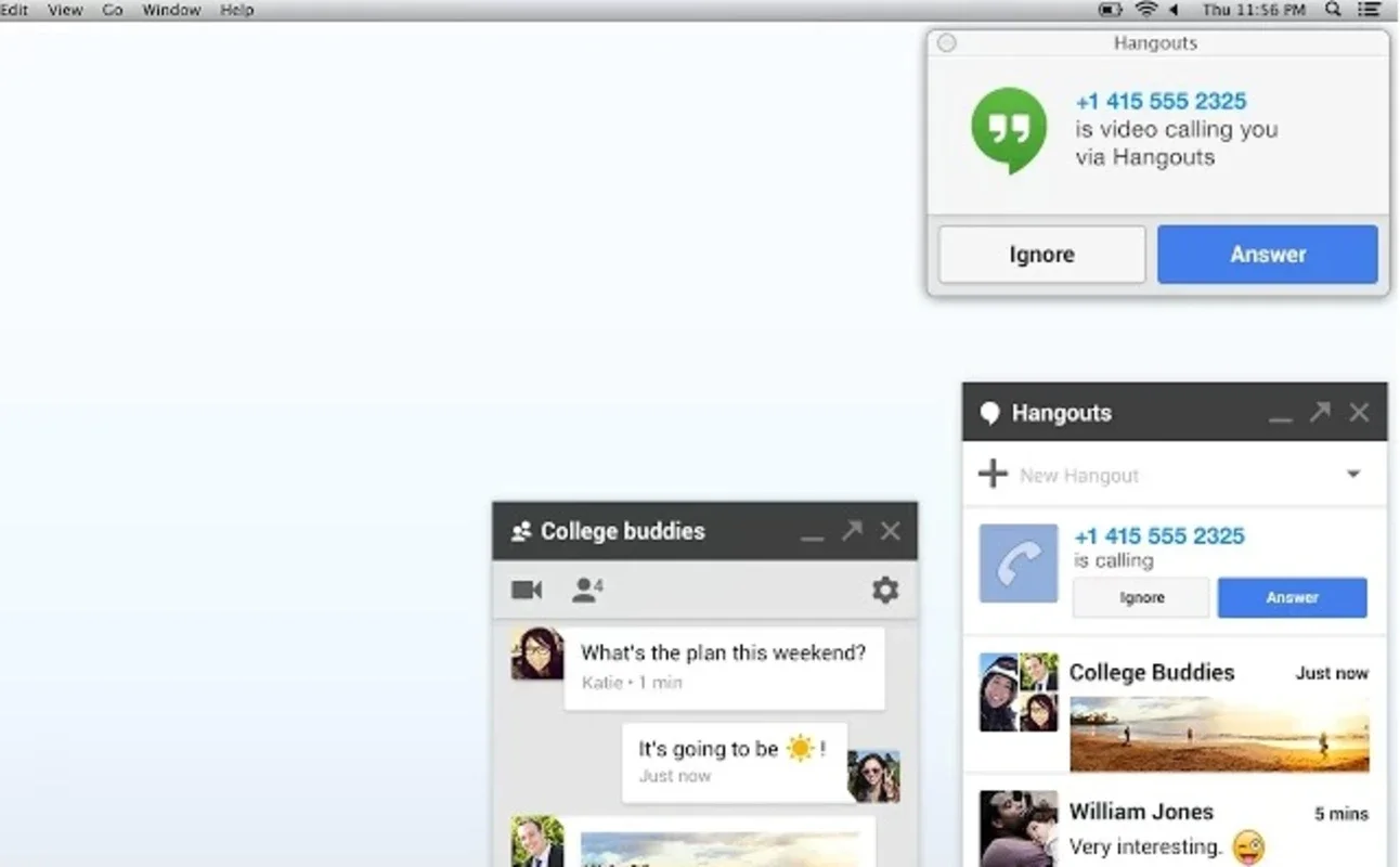 Hangouts for Windows - Access it Easily in Chrome