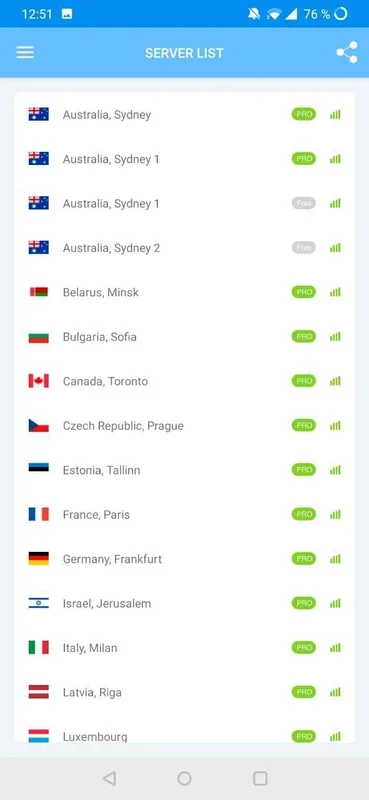 VPN Australia for Android - Secure Global Access